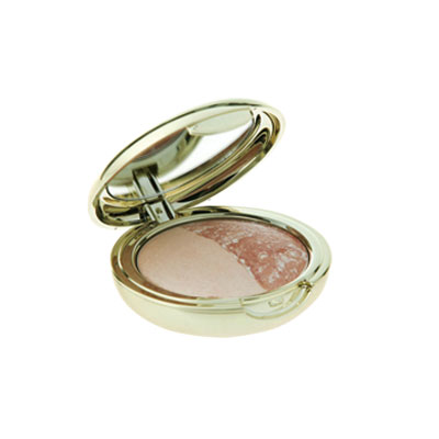Real marble highlight blusher
